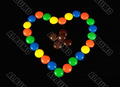 Chocolate Candy Heart