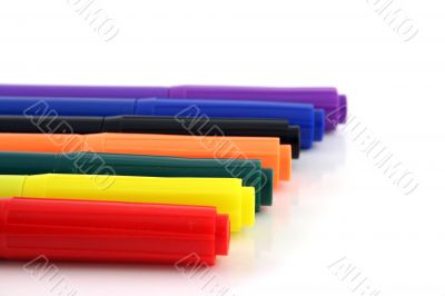 Felt pens with a shallow DOF