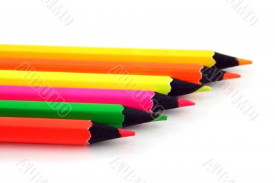 Neon pencils 2