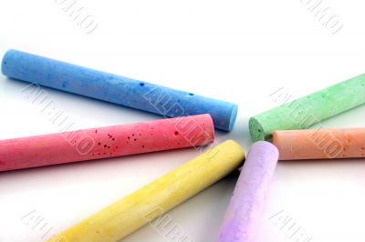 Colored chalks 1