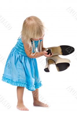 funny little girl