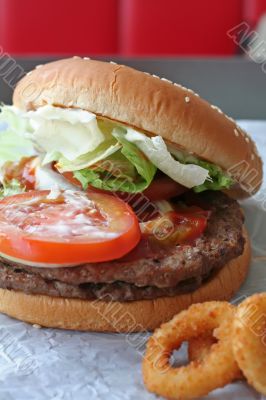 Fastfood hamburger