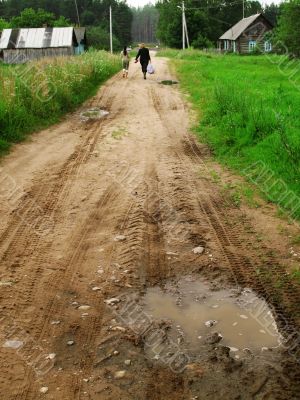 village road