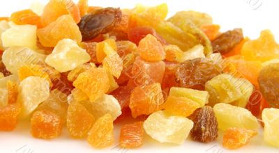 Dried Summer Fruits Close up shallow ODF