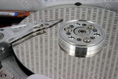 Hard Disk - Binary on platter