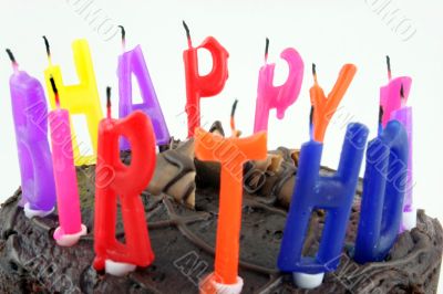 Happy Birthday - Cake Close up 1