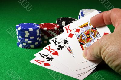 Full House in the hand