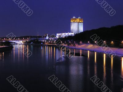 Moscow night