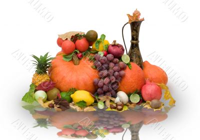 Still-life isolated