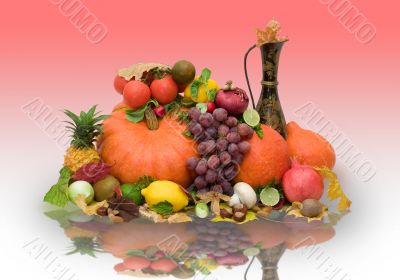 Still-life isolated