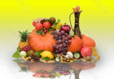 Still-life isolated