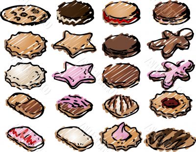 Cookie icons