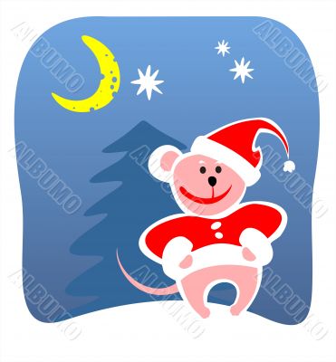 Christmas mouse