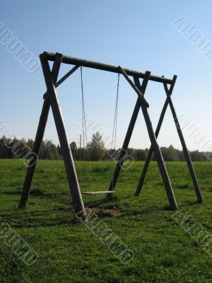 swing in the field
