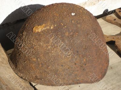 old war helmet