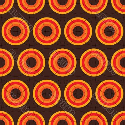 sixties retro brown