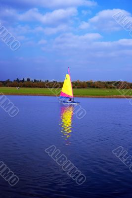 boat on a river