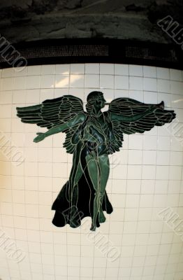 New York Subway Angel