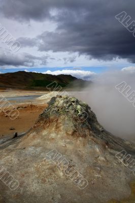 Steaming vent