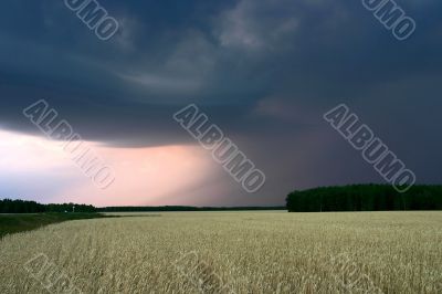 stormy clouds