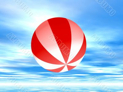 Ball and sky
