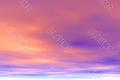 Violet sky