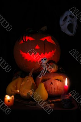 Halloween composition
