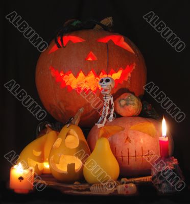 Halloween composition
