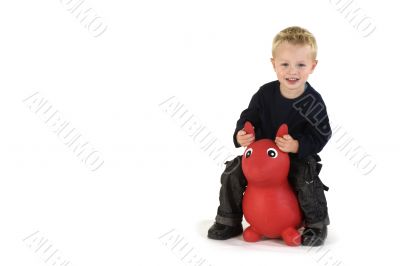 playing child
