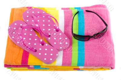 Colorful Beach Items