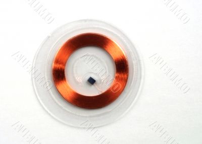 Close up rfid tags