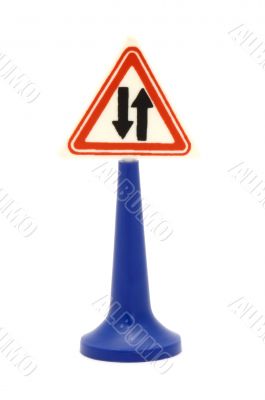 oncoming traffic