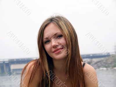 portrait of the beautiful young girl 2
