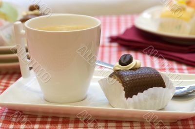 Coffee and cake