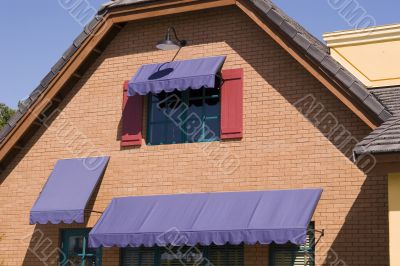 Purple Awnings