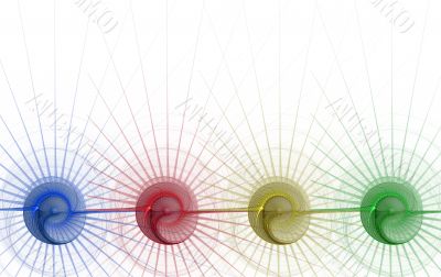 Border/Business Graphic - 4 Color Spiral