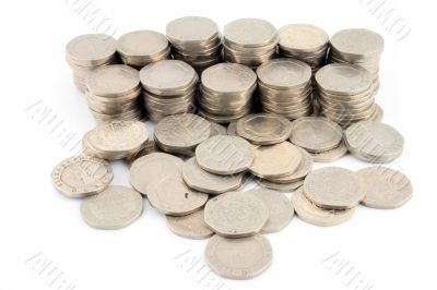 Money - 20 Pence Pieces 2