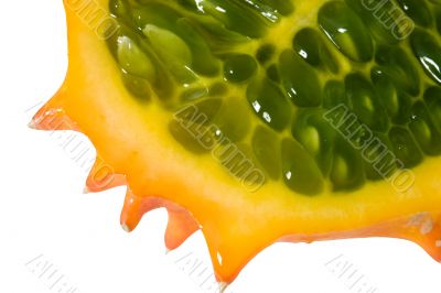 Kiwano isolated