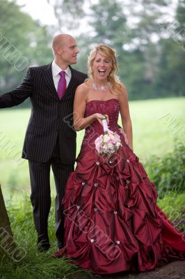 Laughing couple