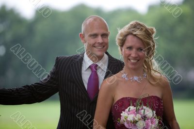 Wedding couple