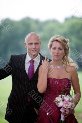 Bride and groom