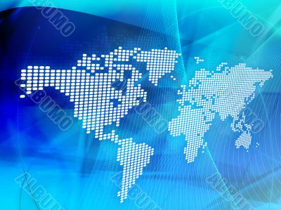 world map