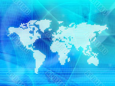 world map