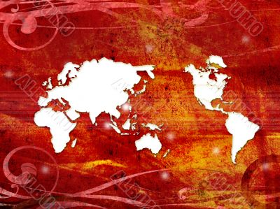 world map