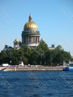 Isakievsky Cathedral in St. Petersburg