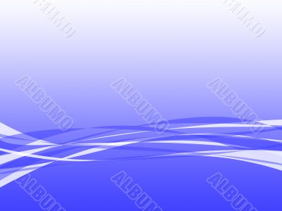 Blue Wavy Background