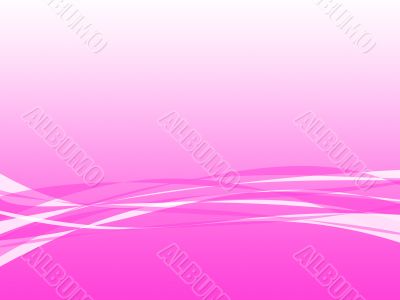 Pink Wavy Background