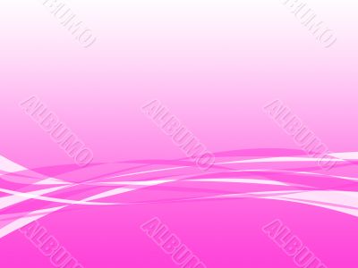 Pink Wavy Background