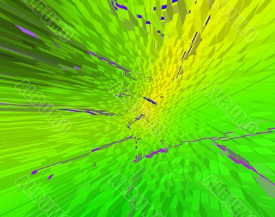 Abstraction green background