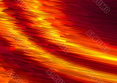 Abstraction fiery background